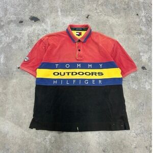 90's Tommy Outdoors Polo Size XL
